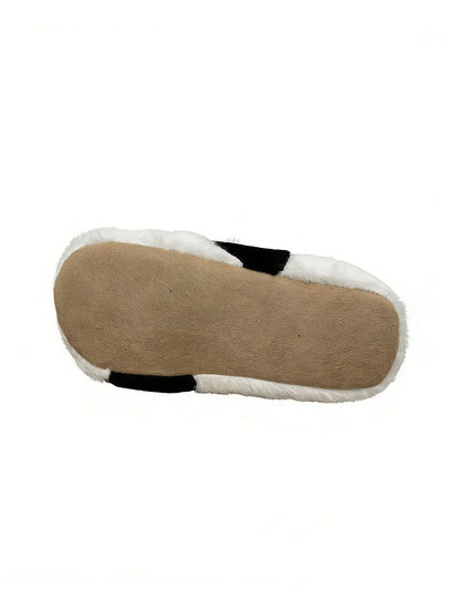 Bulk Slippers | Soft Fuzzy Cat Face Slippers Women Winter Warm Indoor House Shoes Wholesale