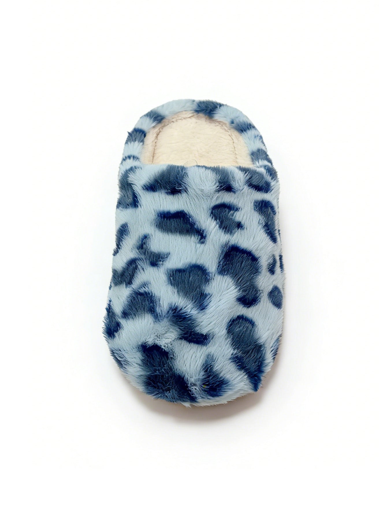 Bulk Slippers | Fuzzy Plush Leopard Slippers Women Winter Warm Quiet Indoor Shoes Wholesale