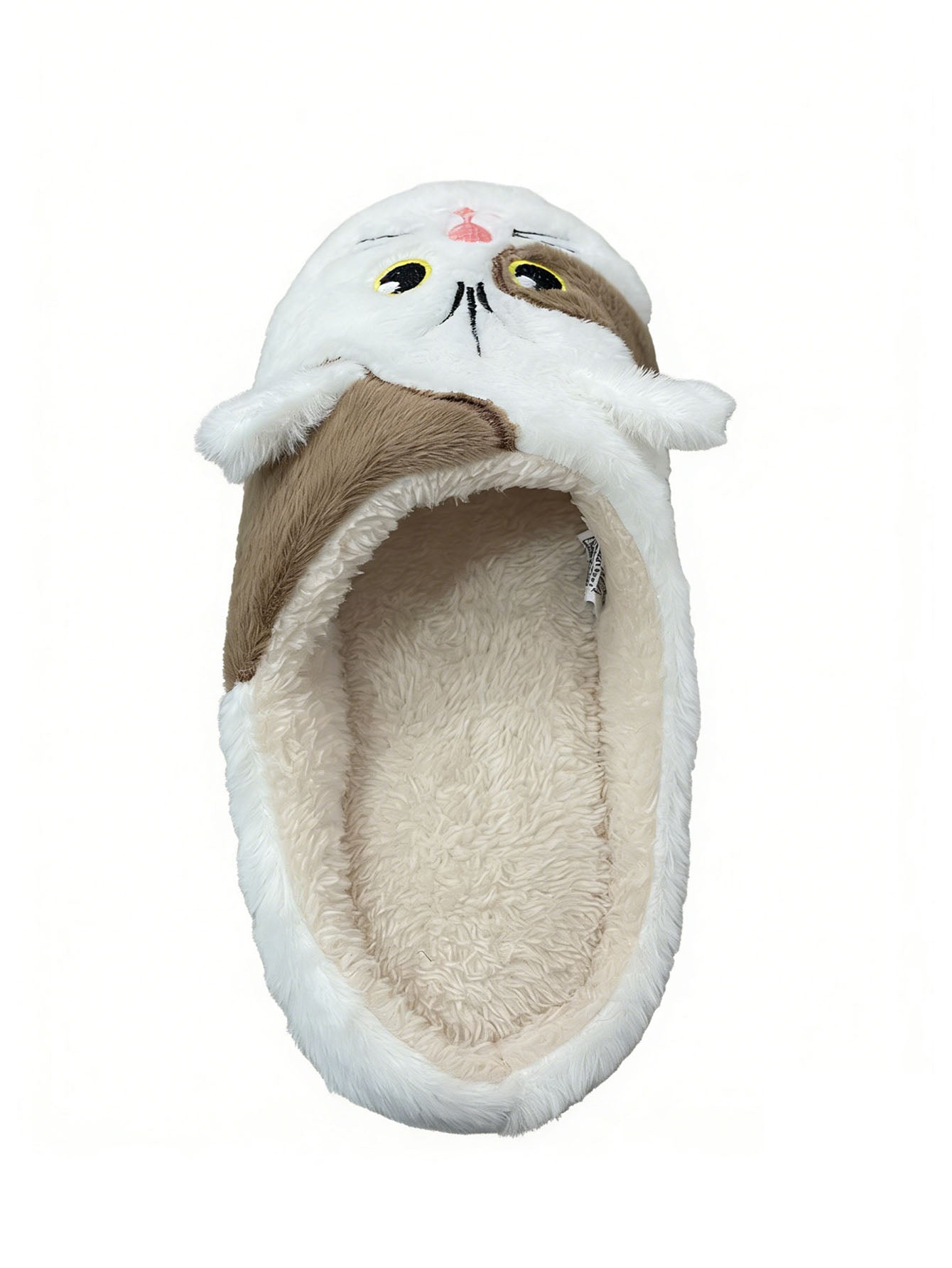 Bulk Slippers | Soft Fuzzy Cat Face Slippers Women Winter Warm Indoor House Shoes Wholesale