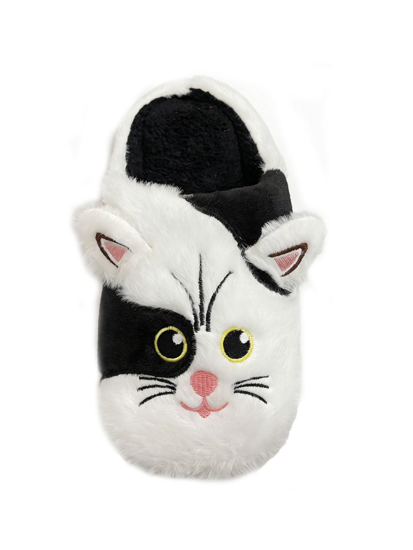 Bulk Slippers | Soft Fuzzy Cat Face Slippers Women Winter Warm Indoor House Shoes Wholesale