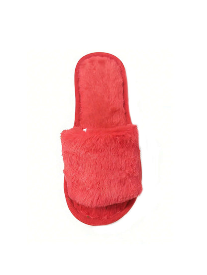Bulk Slippers | Soft Fuzzy Plush Slippers Women Winter Warm Anti-slip Indoor House Shoes Wholesale