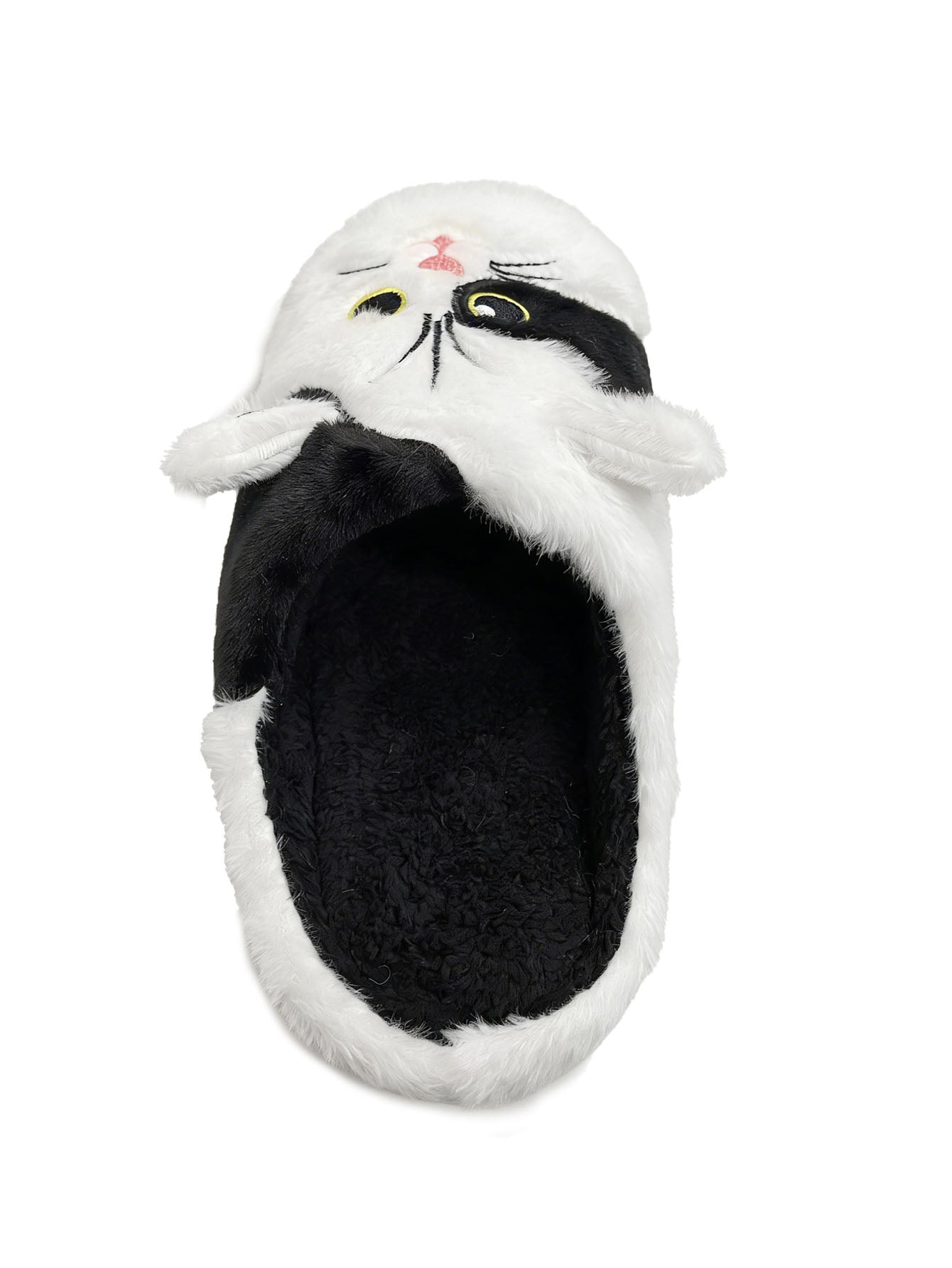 Bulk Slippers | Soft Fuzzy Cat Face Slippers Women Winter Warm Indoor House Shoes Wholesale