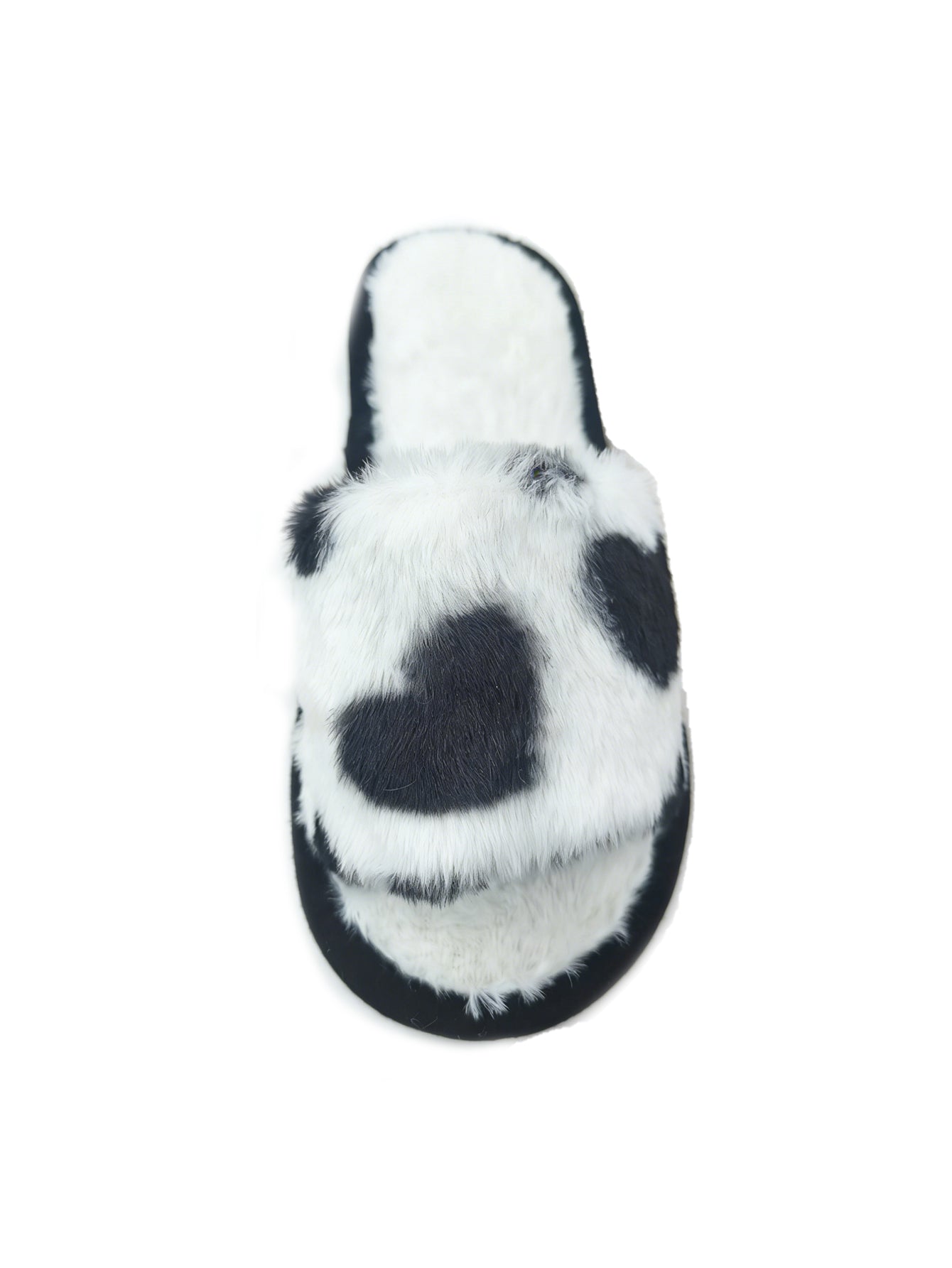 Bulk Slippers | Love Heart Print Fuzzy Open Toe Slippers Women Spring Summer Breathable Indoor Home Shoes Wholesale