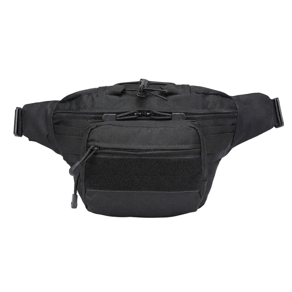 Durable Tactical Chest Waist Bag, Adjustable Strap Outdoor Travel Fanny Pack for Men & Women