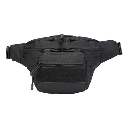 Durable Tactical Chest Waist Bag, Adjustable Strap Outdoor Travel Fanny Pack for Men & Women