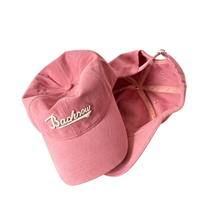 Soft Top Curved Brim Baseball Hat, Letter Embroidery Lightweight Sun Hat for Daily Outdoor Travel