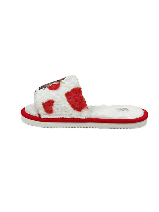 Bulk Slippers | Cow Print Plush Highland Cow Open Toe Slippers Unisex Spring Summer Indoor Home Shoes Wholesale
