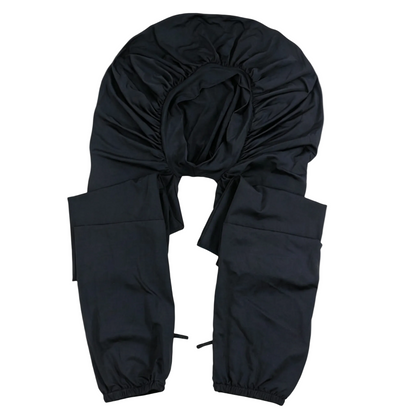 Soft Stretch Long Design Hair Bonnet, Breathable Night Sleeping Cap for Ladies Braids Curly Dreadlock Hair