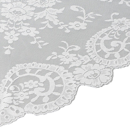Lightweight Floral Lace Triangle Scarf, Versatile Multi‑Way Wear Lace Neck Shawl for Women