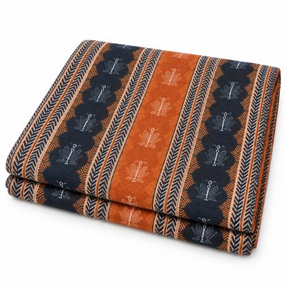 Women Bohemian Cotton Linen Scarf, Large Lightweight Beach Cover‑Up Shawl for Travel Vacation