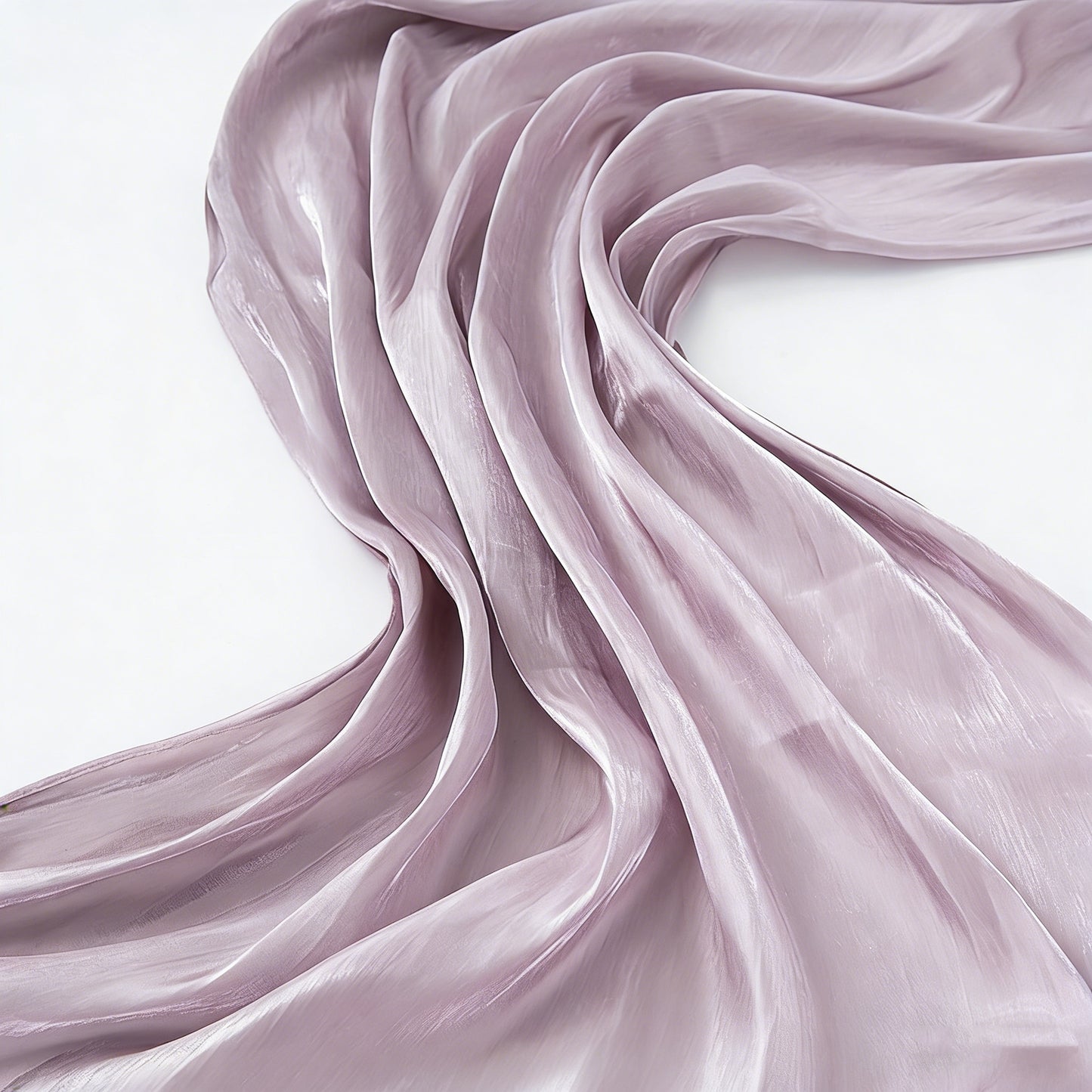 Silky Shiny Solid Large Wrap Scarf, Breathable Sun‑Proof Headscarf for Travel & Daily Occasions